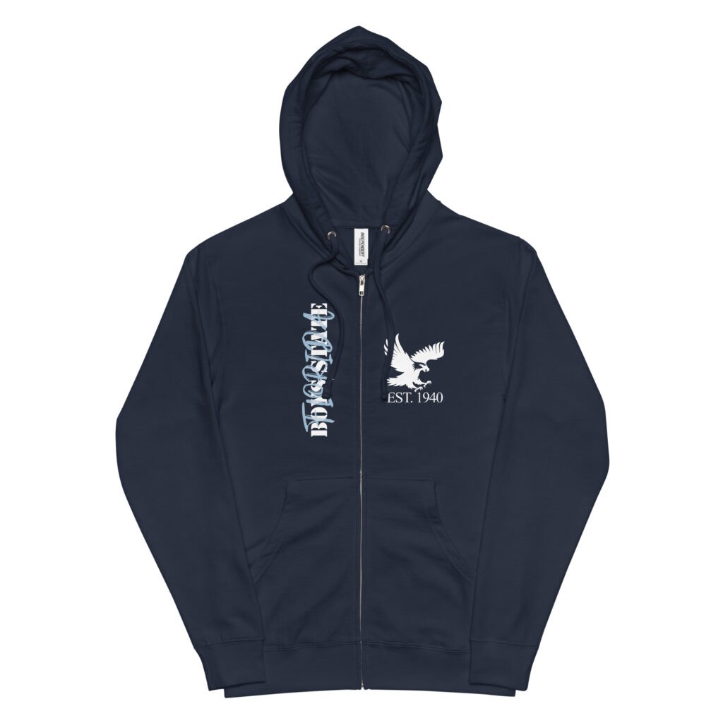 FALBS Graffiti Eagle Unisex fleece zip up hoodie
